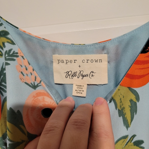 Paper Crown + Rifle Ruffle Dress - Picture 4 of 4